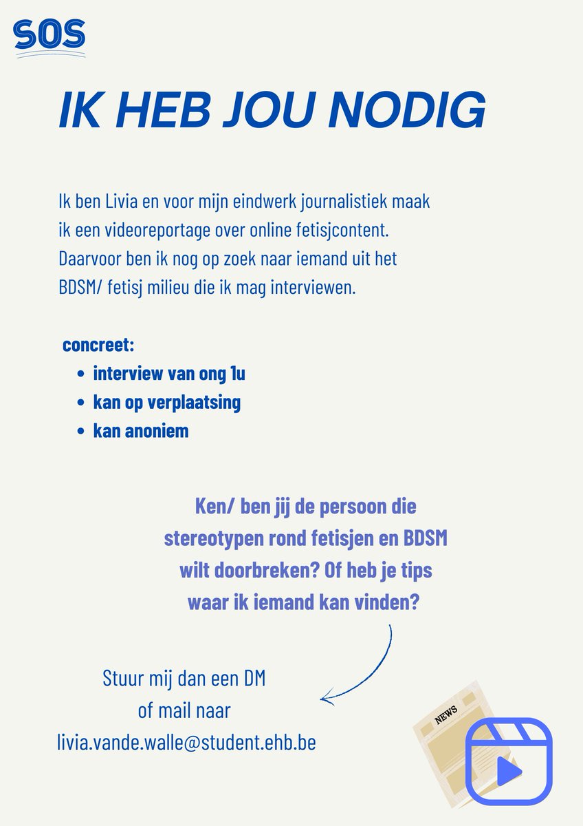 GEZOCHT: 
1000 x dank aan iedereen die helpt of deelt!!