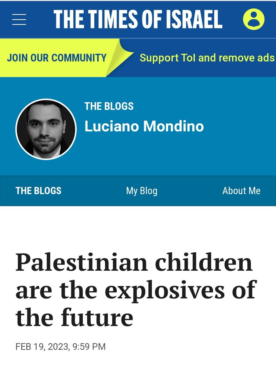 RashadAlhindi's tweet photo. "Palästinensische Kinder sind der Sprengstoff der Zukunft"

So titelt bekannte 🇮🇱Zeitung &amp; verbreitet Hass gegen 🇵🇸Kindern

Tja liebes Deutschland, du bist längst Mittäter, nicht weil du wegschaust, sondern weil du Palästinenser:innen &amp; Solidarischen Menschen kriminalisiert https://t.co/RHqiq6lnGd