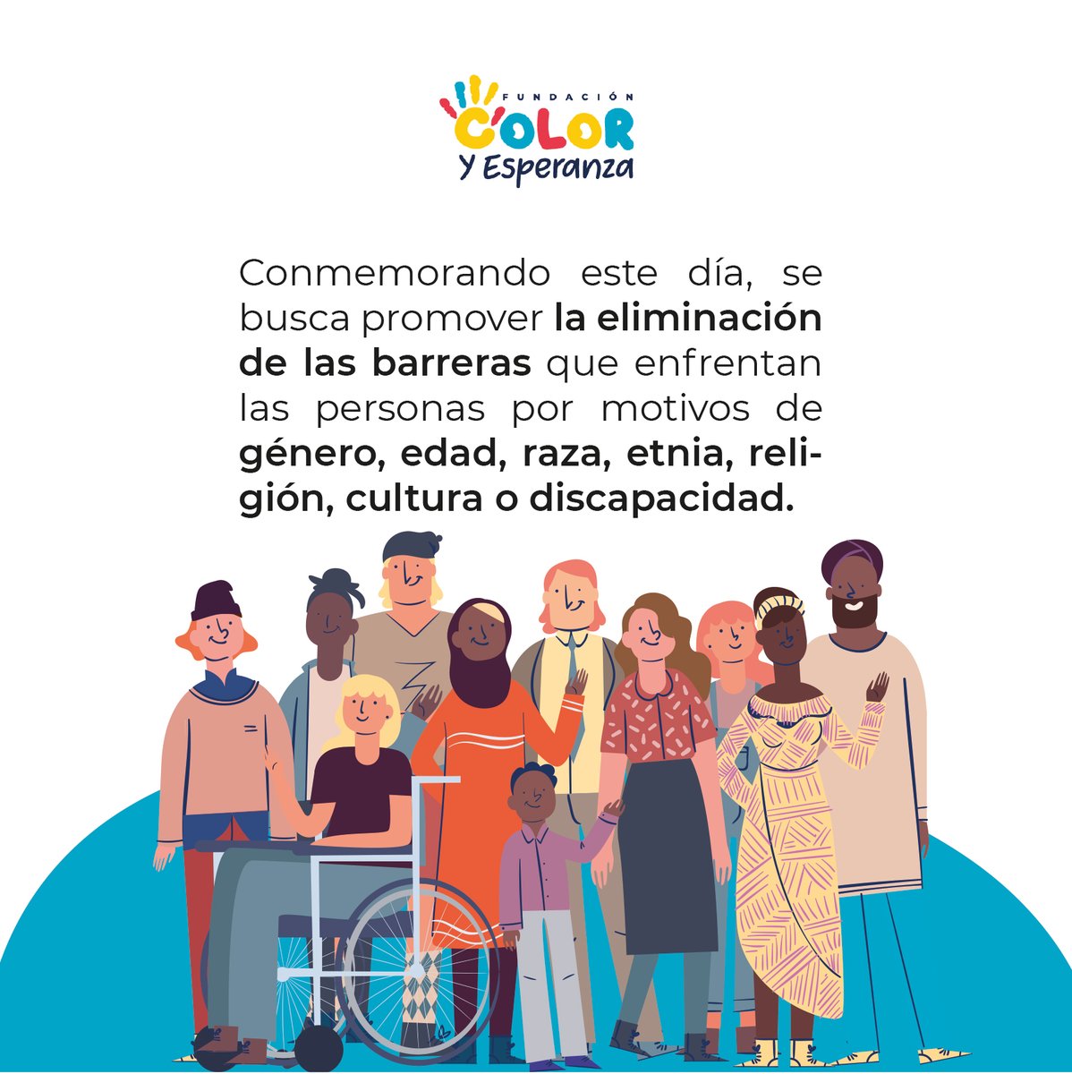 ColorFundacion's tweet photo. @ONU_es #Lajusticiasocial es imprescindible para  desarrollar una sociedad en paz y en armonía.

Desde FUNCOES trabajamos para que niños  y niñas en el #Chocó, crezcan en un entorno de valores de #equidad, #reconocimiento y de #oportunidades, para que cumplan sus proyectos de vida. https://t.co/2ZRCFenL80