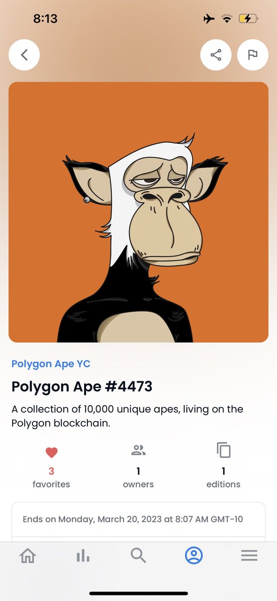 I just bought this Panda fur <a href="/PolygonApeYC/">We have moved! 💜👇🏻👇🏻</a> for 290 $MATIC ($420)😎. Here for awesomeness. 

#LWYS <a href="/0xPolygon/">Polygon | POL</a> #PolygonNFTs #Polygon #NFT #NFTs