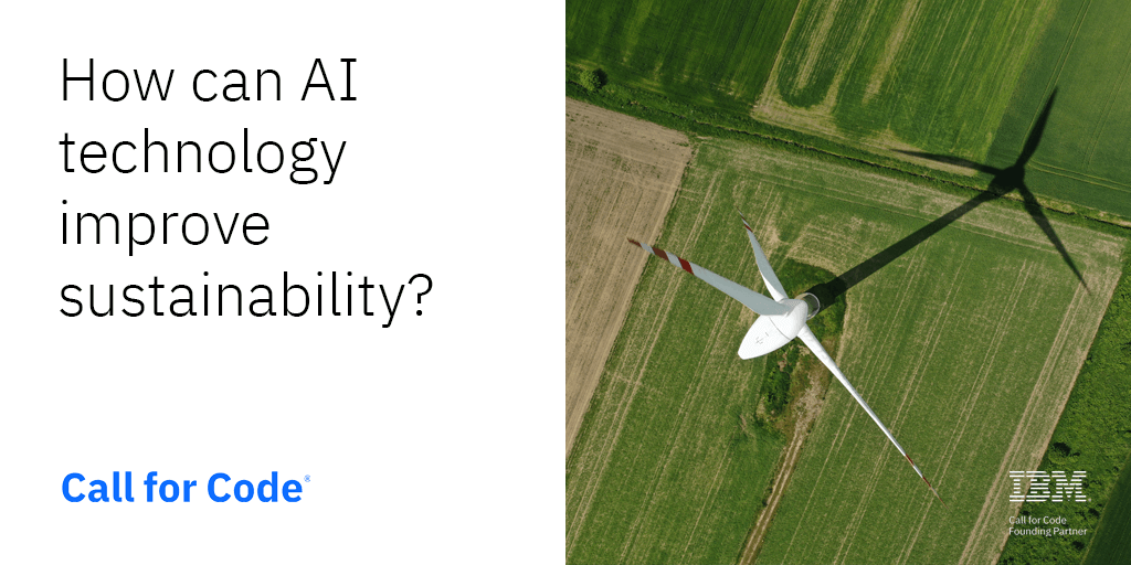 For the 6th year in a row #CallforCode calls on developers to fight climate change. More chances to win prizes throughout the year! Take on sustainability issues while building your AI skills.

Answer the call and register today: developer.ibm.com/callforcode/gl…
<a href="/CallforCode/">Call for Code</a> <a href="/IBM/">IBM</a>