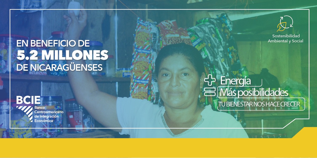 Porque #LaEnergíaNosHaceCrecer, #Nicaragua es el segundo país en la región en lograr la cobertura eléctrica universal, además mediante distintas iniciativas que respalda el #BCIE más de 5 millones de nicaragüenses son beneficiados.

Conoce más: bit.ly/3IDxK2T