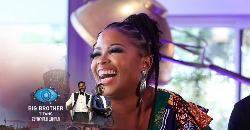 BigBroAfrica's tweet photo. Recently evicted #BBTitans housemate Yaya spoke with Lawrence Maleka about her time in the house and how she felt about Jaypee and Marvin's situationship. Click through to watch the conversation.