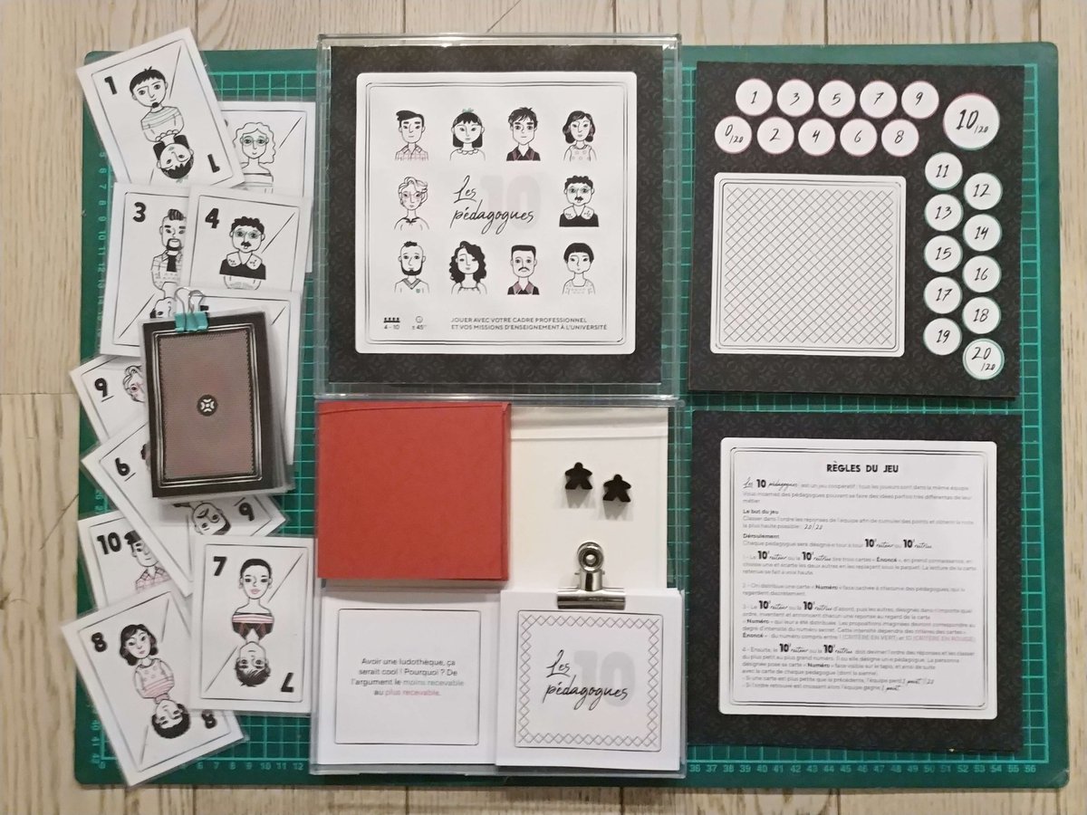 Je serai avec <a href="/RanaCHALLAH/">Rana CHALLAH</a> aux journées d’étude #AIPU pour vous parler d'un dispositif ludopédagogique créé pour soutenir la démarche réflexive des enseignant·e·s sur leurs pratiques d'enseignement : "Les 10 pédagogues". <a href="/InnovPedaEiffel/">Innovation Pédagogique - Université Gustave Eiffel</a>