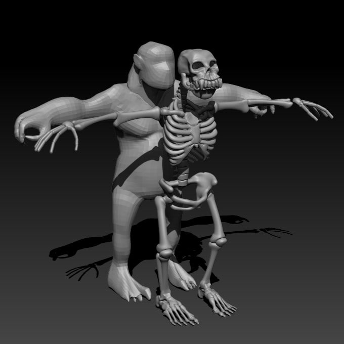 AliceC_author's tweet photo. Study of the anatomy of a Troll... this is the preparatory work for a new miniature 😉
#miniature https://t.co/Ujmi9OWuPQ
