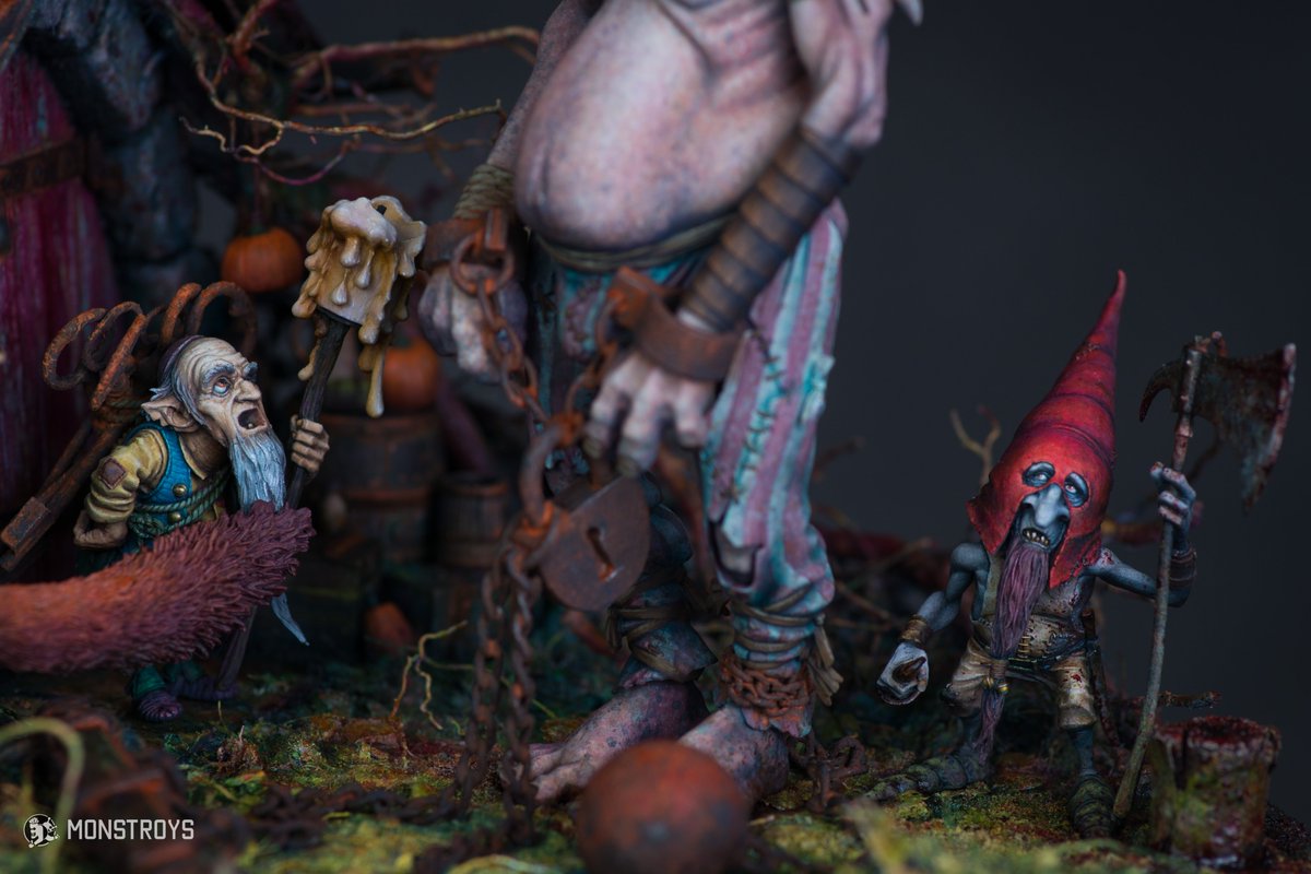 Monstroys's tweet photo. Hey Everyone!
Just finished the "10th Gnomish Annual Judgement Festival" diorama :)
Hope that You'll like it :) 

#diorama #miniature #miniaturepainting #art #Hobby https://t.co/s1zFyN5P6X