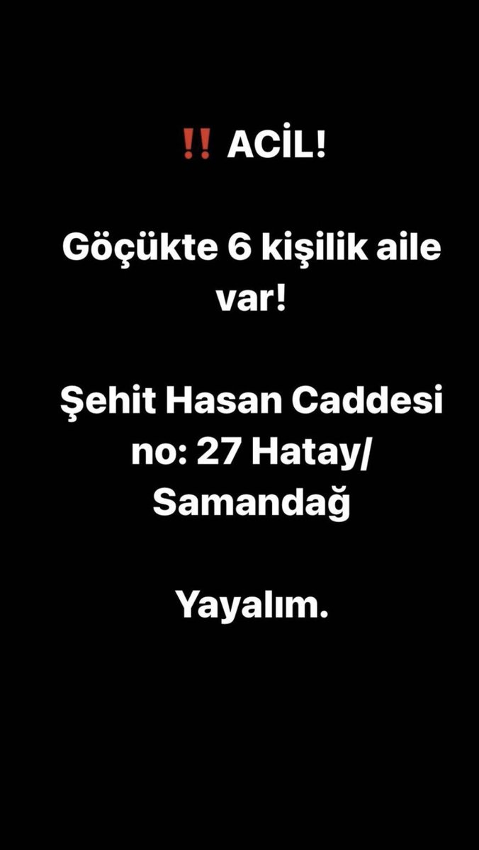 HosseThe's tweet photo. Hatay 6.4 https://t.co/z6vP6uVX9E