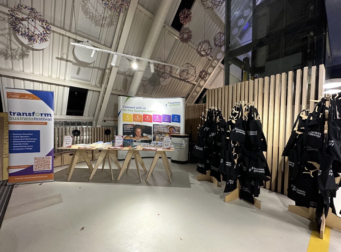 BGTayside's tweet image. The stage is set🎉

Our doors will open at 8am, and we cannot wait to welcome the top talent that #Tayside has to offer for our full day of events🌟

Enjoy our business breakfast, networking business lunch, bitesize business sessions, fireside chats, and ecosystem village🤝