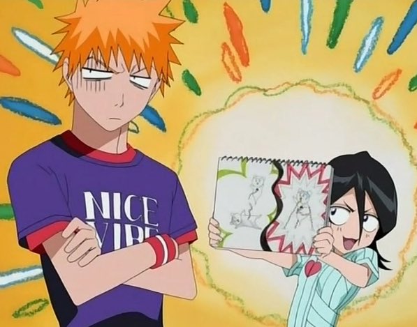 Rukia’s drawings always make me smile😭
