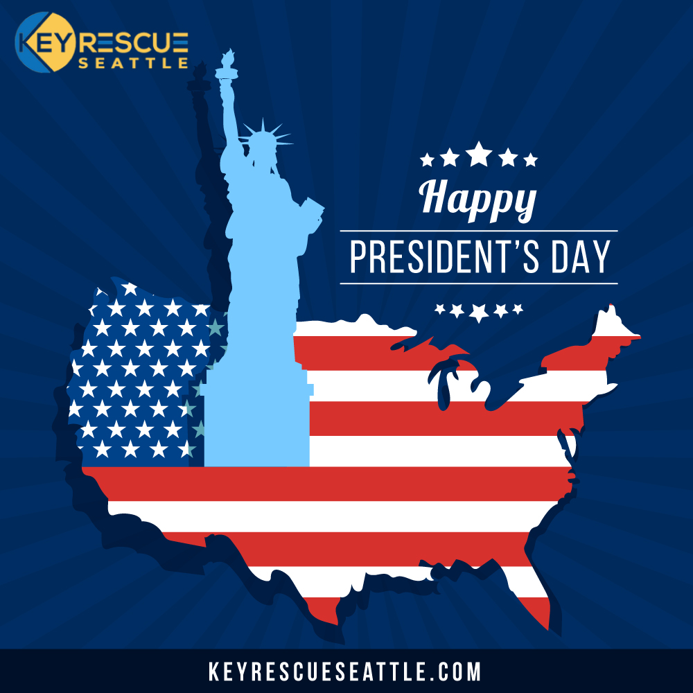 KeySeattle's tweet image. Happy President's Day from all of us here at Key Rescue Seattle! keyrescueseattle.com (206) 489-4398
.
.
#HappyPresidentsDay #PresidentsDay #SeattleLocksmith