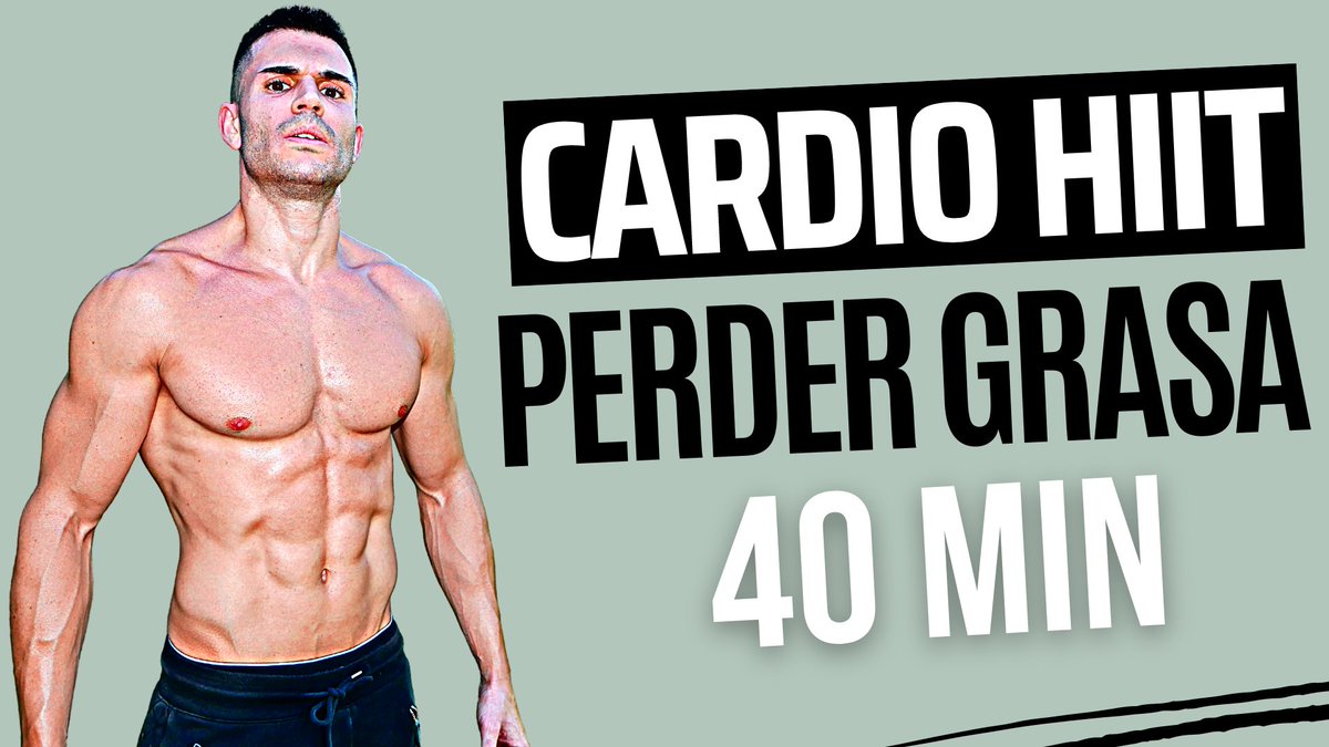 denilbase's tweet photo. NUEVA RUTINA en YouTube: Cardio HIIT 40 Min para Quemar Grasa 🔥 

Link → https://t.co/opdpSCEF7M https://t.co/h0Tsb2R7CN