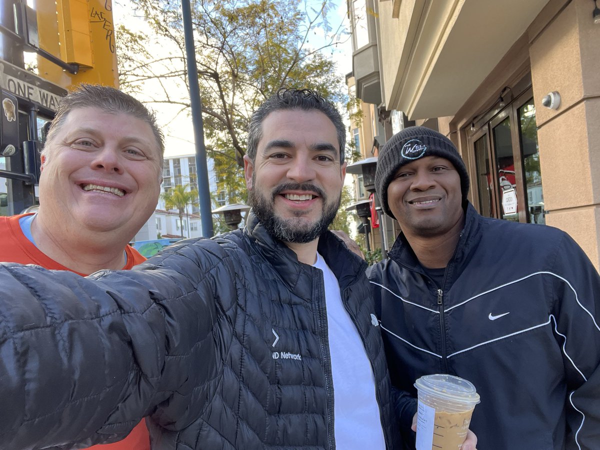 sendvegas's tweet photo. Great day for church planters to connect in San Diego for the West Coast @sendnetwork Gathering! ☀️ 

Pastors Steve and Derwin from the @thewellvegas and our City Missionary, Pastor @HeidenRatner from @WALKChurch 🙌

#wearesendnetwork #SendVegas #SendLV #Kingdom #SNGathering https://t.co/x3WUdGQwBd