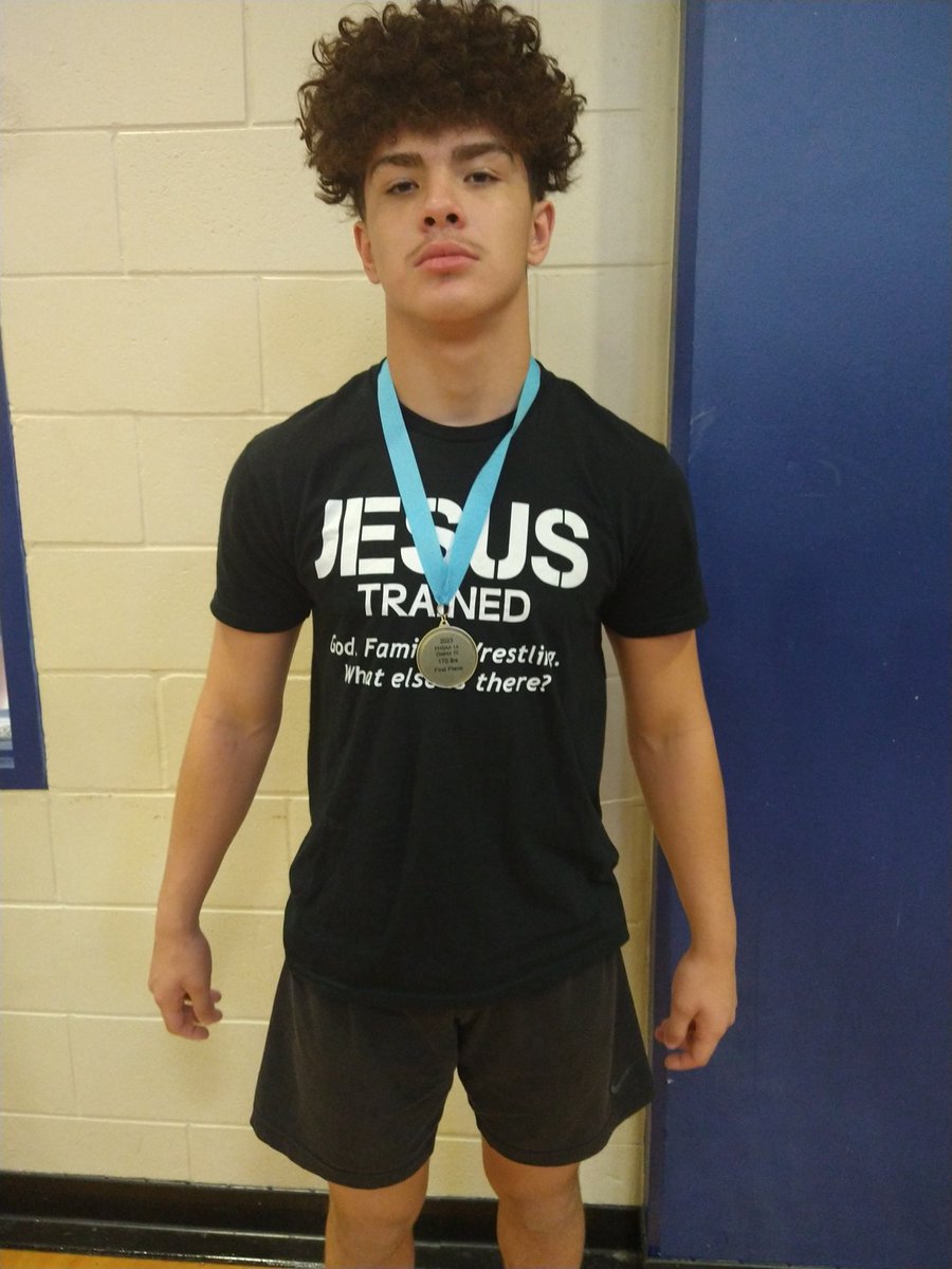 1A District 10 170 lb Champion 🥇🏆 <a href="/WWE/">WWE</a> <a href="/WWEUniverse/">WWE Universe</a> <a href="/NativeTatanka/">Tatanka</a> #WWE #WWEUniverse #DistrictChampionship #HighSchoolWrestling