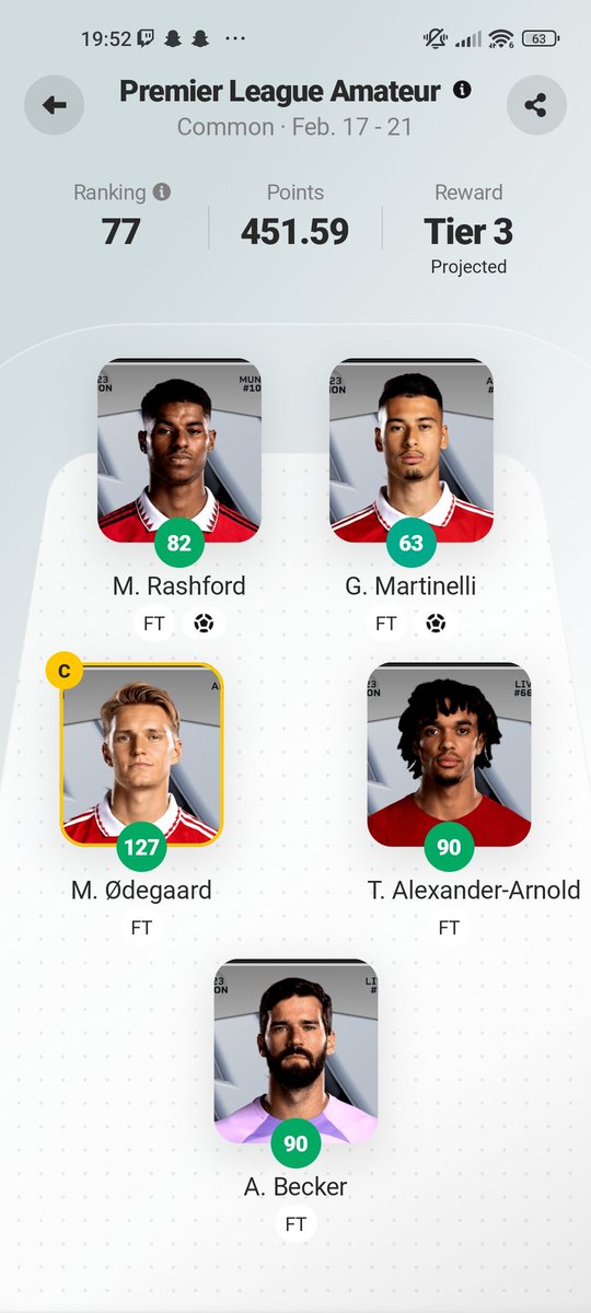 Free to Play rewards mitgenommen, fast ein Wunder 😂 Platz 75 wäre Tier 2 gewesen, aber naja will mich ja nicht beschweren 🙏