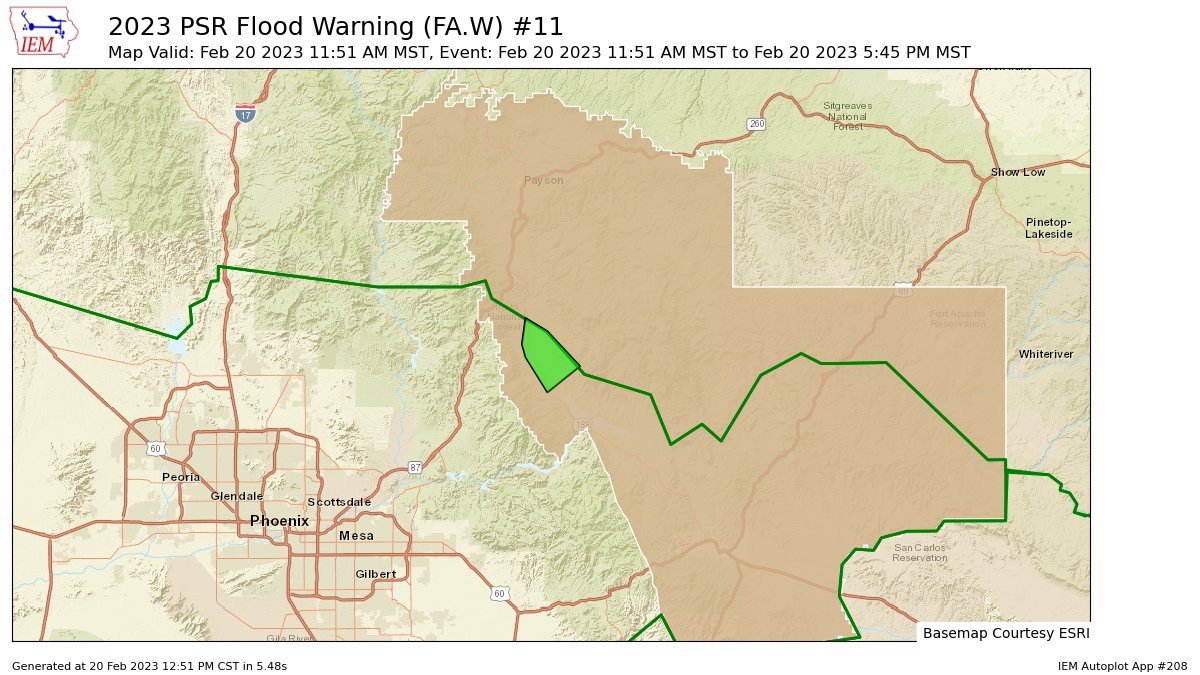 NWS Phoenix on Twitter "Flow in Tonto Creek has risen this morning, likely due to snowmelt. A