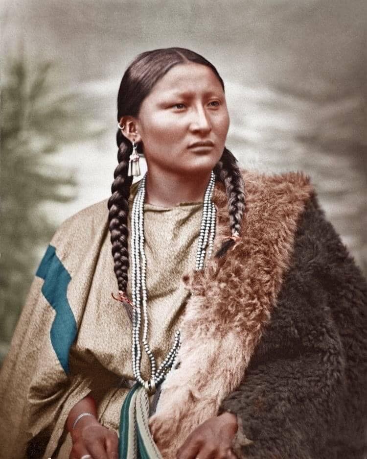 And don’t forget our founding mothers.

Some Native women, like Pretty Nose (Arapaho) — hero of the Battle of Little Bighorn, even ascended to the rank of War Chief. Our women were clan mothers, matriarchs and in times of war — they were warriors too. Circa 1879.