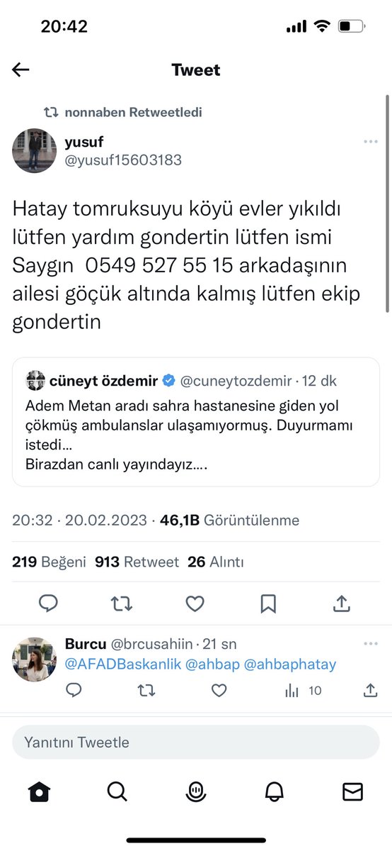 #depremsondakika 
#hataydeprem 
#yardım