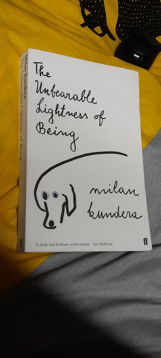 KoutroumpilasP's tweet photo. A rather emotional and provocative read. This novel must really be what one may call a "triumphant achievement" #books #milankundera #novel #Readers https://t.co/6IqDnH6HiN