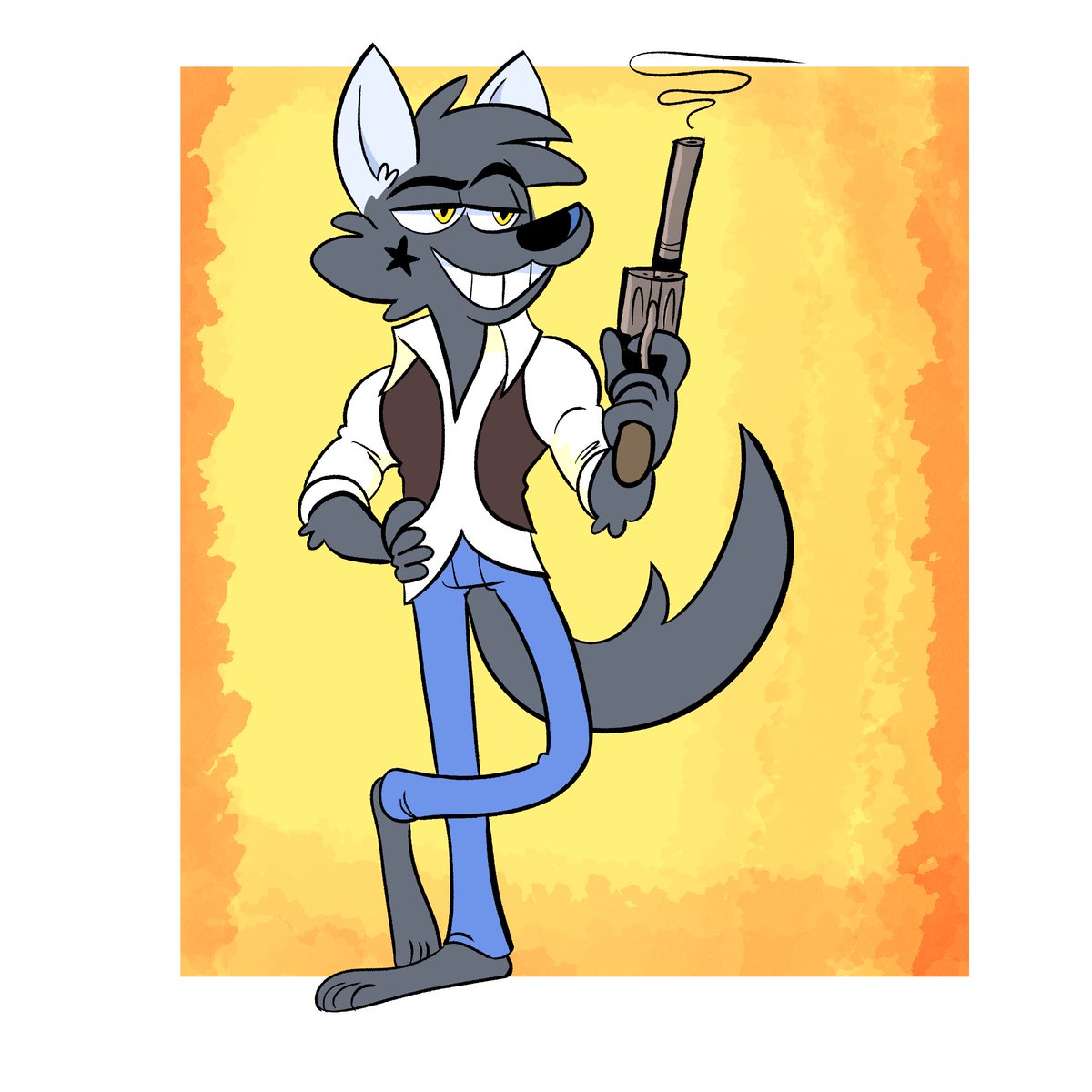 「Oh, hi! This month has unexpected expens」|AC Stuart - Get Awoo! Volume 1! Link in bioのイラスト