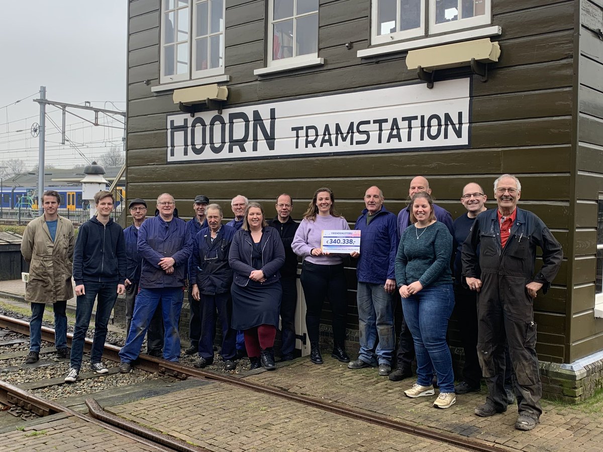 Museumstoomtram mag opnieuwe bijdrage van <a href="/VriendenLoterij/">VriendenLoterij</a> tegemoet zien