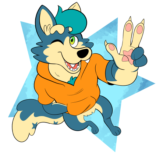 「Oh, hi! This month has unexpected expens」|AC Stuart - Get Awoo! Volume 1! Link in bioのイラスト