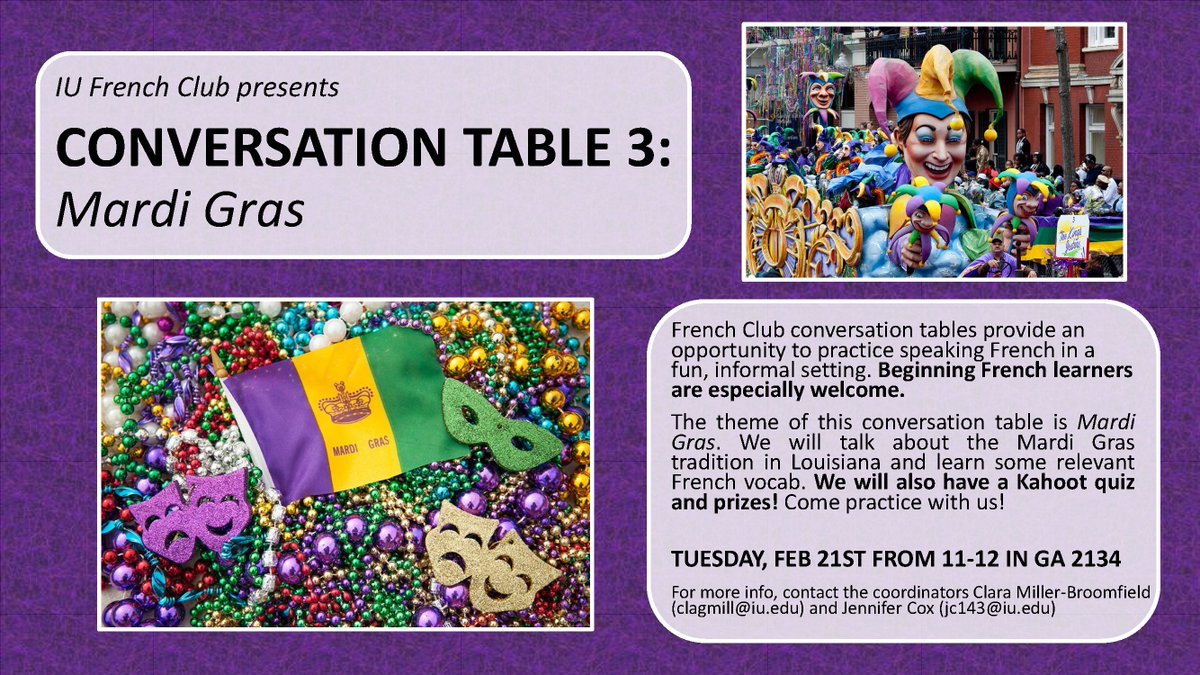 IU Department of French and Italian tweet media