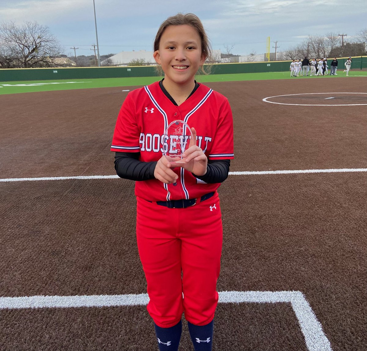 TRsoftball's tweet photo. Congratulations to our very own Myla Quichocho on being select to the NISD All-Tournament team!!! #TRstrong #RiderPride https://t.co/Wh9RAXZqfG