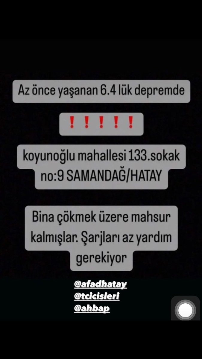 kranCeylan6's tweet photo. @kubrapc @Afad @OyaCebi @ahbaphatay @SerhatTeoman @ersoyakif1 @Haberturk @haluklevent @fatihaltayli https://t.co/V3t2vB81Af