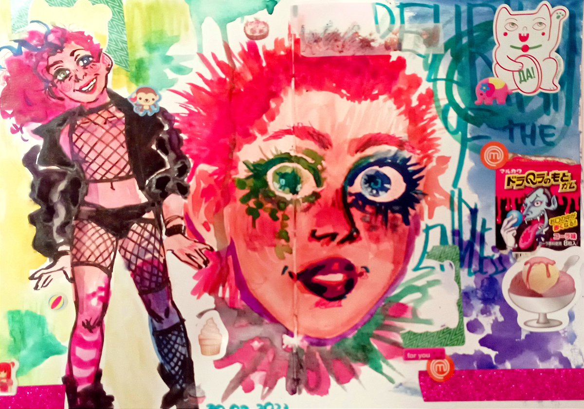 #sandman
it's delirium day because i said so