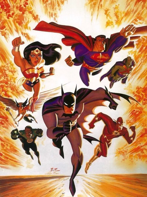 #OriginalArtwork available now!#jla #brucetimm 