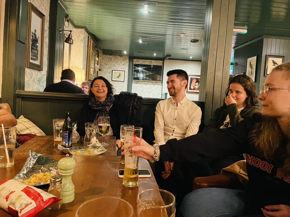 JennyRohn's tweet photo. Post-viva celebrations for Dr @ClaudioDelFatti! https://t.co/NhZQzfih6u