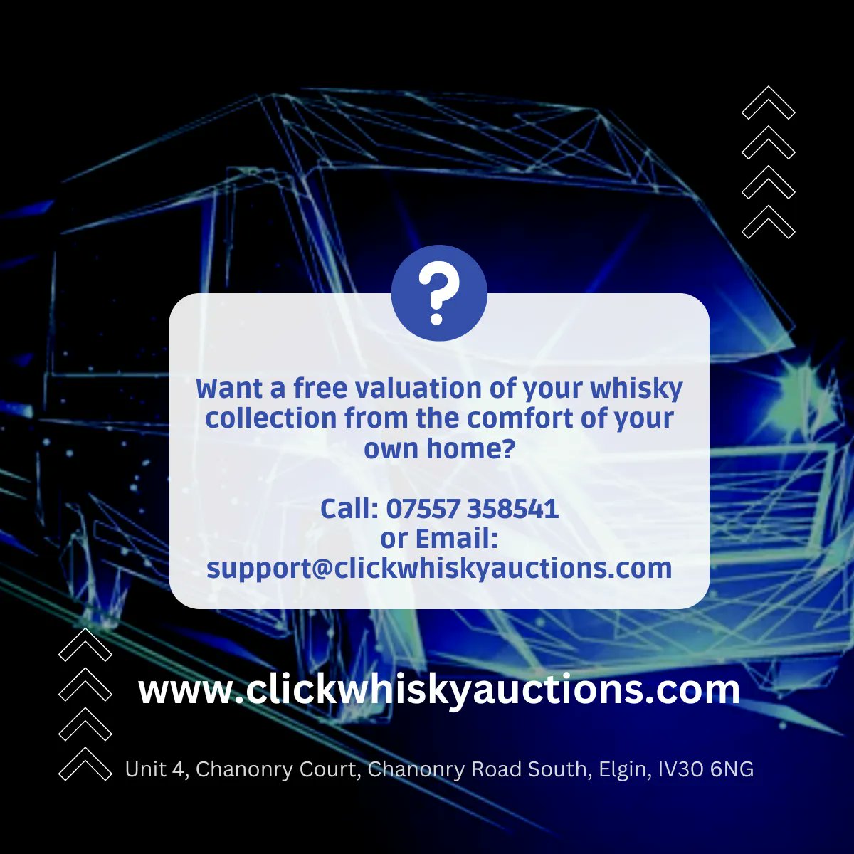 Let us come to you. For large or valuable collections. Discretion assured. Non-branded transport for your privacy. Contact us for further details or to book an appointment. #freevaluation #whisky #homevisit #whiskyauction #sellwhisky #clickwhisky #clickwhiskyauctions