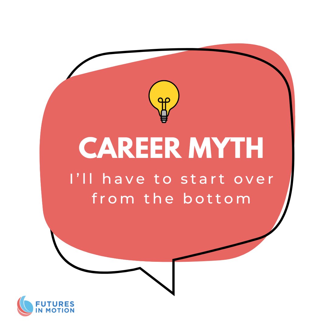 futuresinmotion's tweet photo. This is a common career myth that is rarely true.
I help my clients find ways to combine what they already know, have accomplished and enjoy, to discover ways to easily transition into new roles.
#careeradvice #inspiration #jobsearch #purpose #motivation #ucsbalumni https://t.co/Or3Lmz6FF2