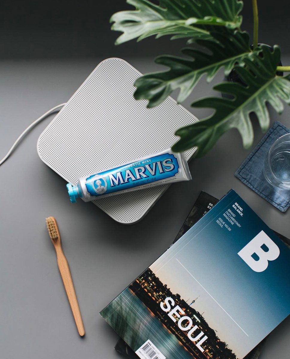 A new destination with every brush @marvisthailand #aquaticmint