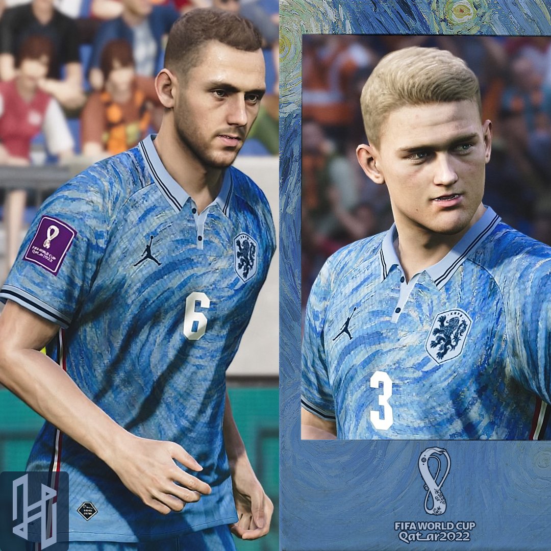 husjoncept's tweet photo. Netherlands |Kit Away @OnsOranje
Substitute kit for the Dutch in light blue inspired by the starry night by Vincent van Gogh to which a patch was made in his tribute in the lower right part.
#holanda #amsterdam #netherlands #holland #italia #france #europa #copadelmundo #husjo https://t.co/FZ7FXEH0Vn