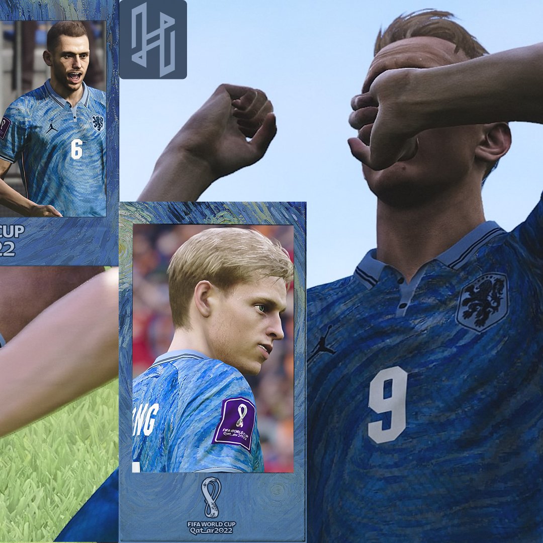 husjoncept's tweet photo. Netherlands |Kit Away @OnsOranje
Substitute kit for the Dutch in light blue inspired by the starry night by Vincent van Gogh to which a patch was made in his tribute in the lower right part.
#holanda #amsterdam #netherlands #holland #italia #france #europa #copadelmundo #husjo https://t.co/FZ7FXEH0Vn