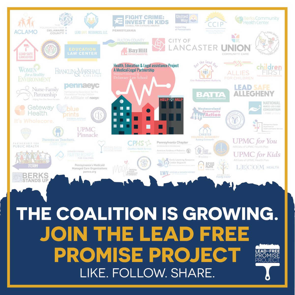 PALeadFree's tweet photo. #PALeadFree Coalition #MemberMonday, featuring @HELPmlp!
Help spread the #LeadFreePromiseProject's message by liking and following @PALeadFree and joining the #PromiseProject —Together, we can stop poisoning our children. https://t.co/3hexc1eAR9 https://t.co/LdBLnDNRen