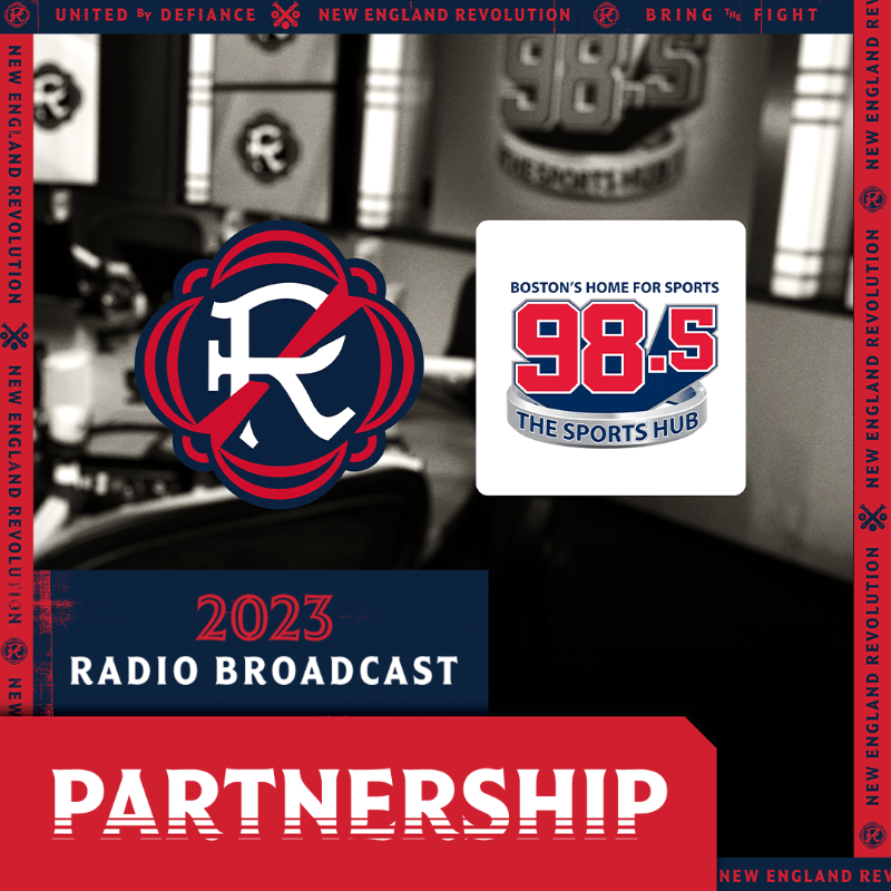 NERevolution's tweet photo. 🔙 for more 📻 The club and @985TheSportsHub renew their radio partnership ahead of the 2023 MLS season!

🔘 Pregame, halftime and postgame coverage with @BradFeldman_ and @CharlieDavies9 via the home team's radio call!
🔘 Weekly hour-long ⚽️ show with @DJ_Bean!