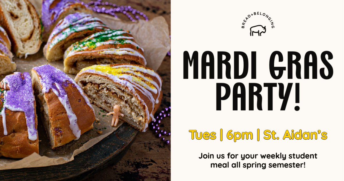 Why go to Rio or New Orleans when you can party with us? This week we've stumbled onto another B+B tradition...Mardi Gras with live music! - mailchi.mp/8bc7053f864f/a…