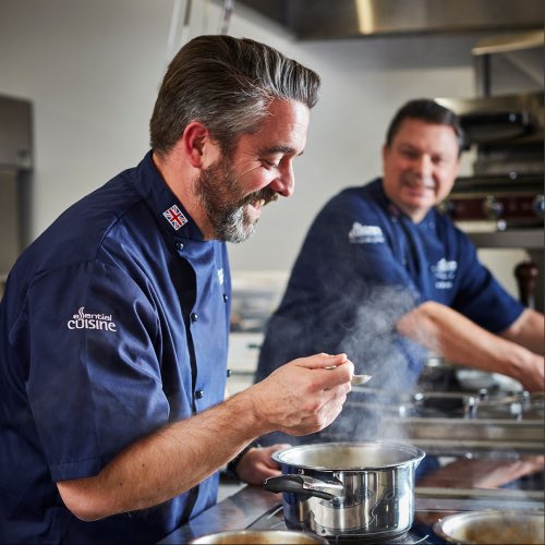 Delighted that <a href="/essentialcuisin/">Essential Cuisine</a> are supporting the <a href="/SkillsforChefs/">Skills for Chefs</a> Skills for Chefs Conference on 28 &amp; 29 June <a href="/Essential_Jon/">Jonathan HB</a> <a href="/essential_wendy/">wendy turner</a> <a href="/essential_kay/">kay Derbyshire</a> <a href="/essentialhoward/">Howard Beasley</a> <a href="/Essential_Izzy/">izzy</a> <a href="/EssentialJames/">Essential_James</a> <a href="/essential_rees/">Rees Smith</a> <a href="/essential_rob/">Rob Hamilton</a>