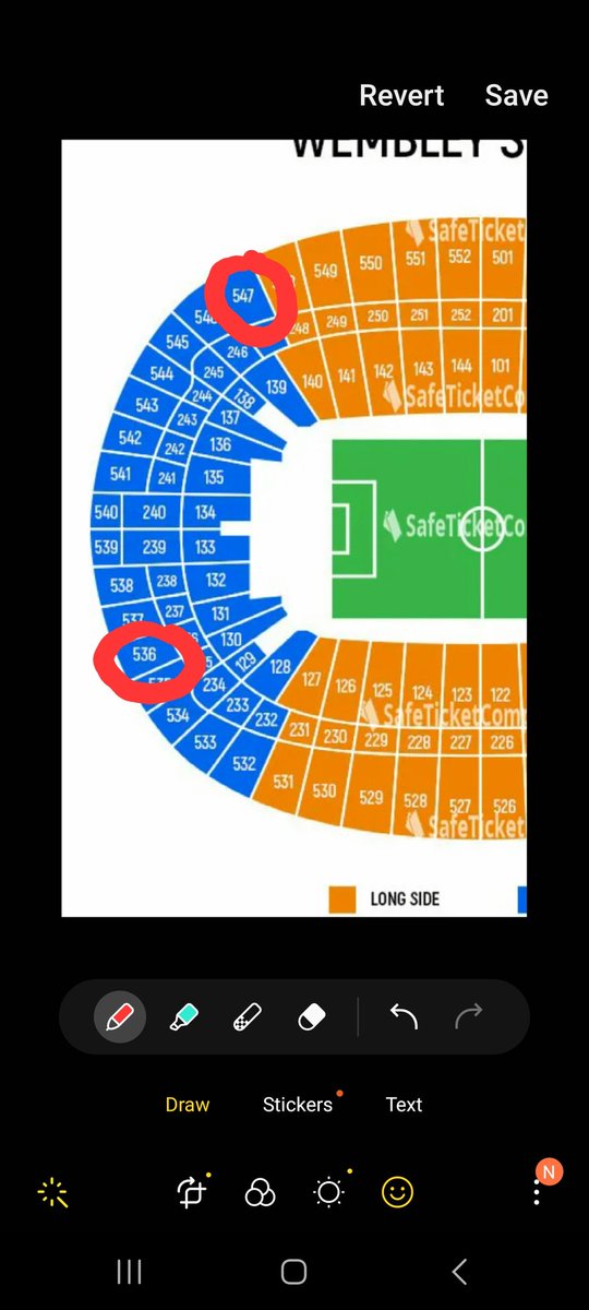 petermiller8076's tweet image. Hoping someone can help. I have a ticket for Wembley in block 536. Due to @NUFC making it difficult for kids to get tickets, my 13 year old son is in block 547. He is sitting with my mates but he's desperate to sit next to me. Is anyone in block 547 that would be willing to swap?