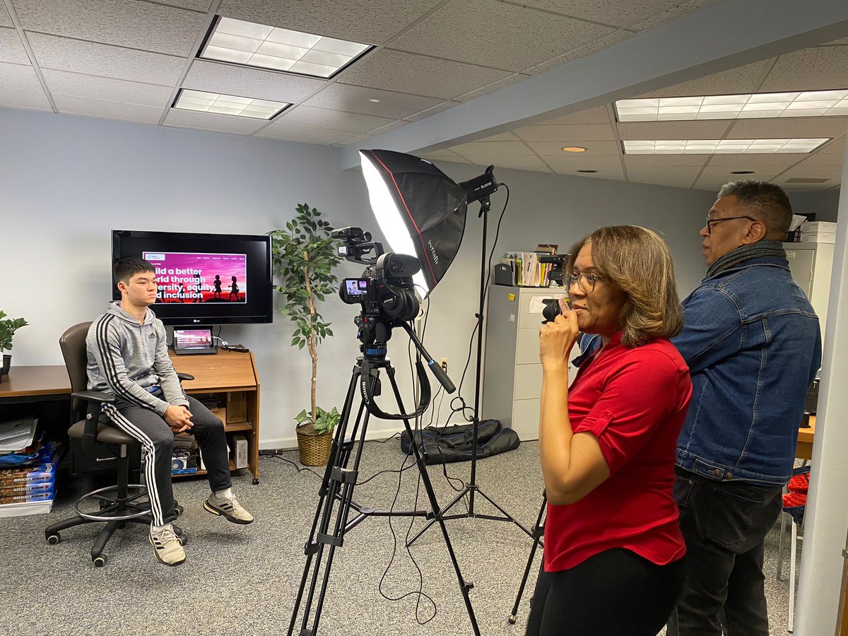 Gearing up with recordings for our 2023 NFJC Community Healing Awards show!