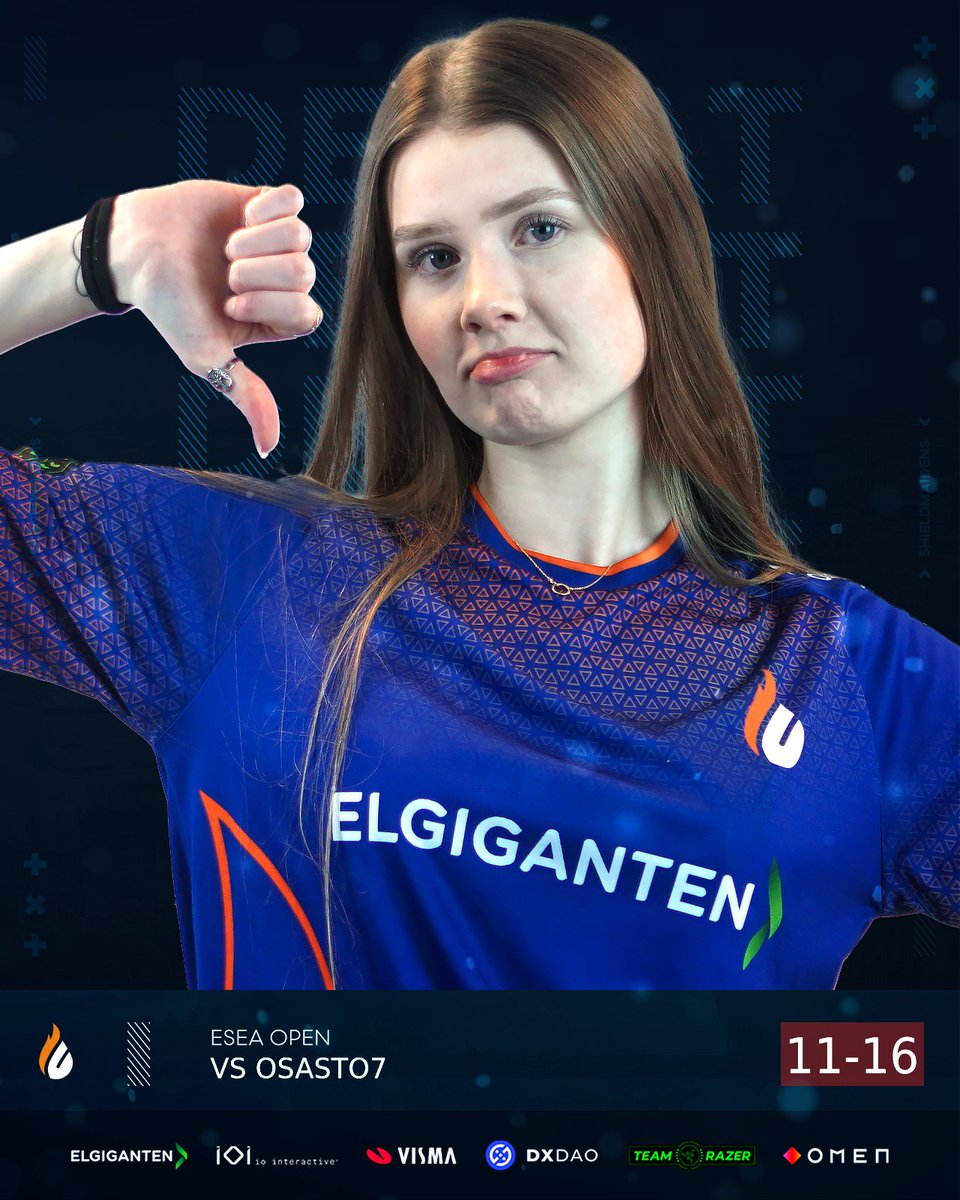 Auch… another L tonight - this time it’s our female team to take the loss.

We are now 6-5 in ESEA Open.