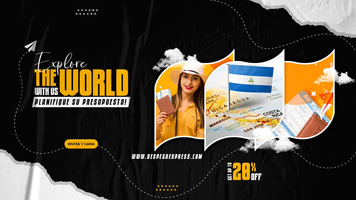 Servicios para viajar en busca de sueños y libertad! Puede contactar ya!
Destinos: Nicaragua, Guyana, Surinam, Venezuela, Haití.