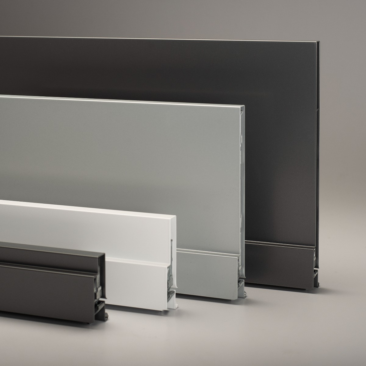 grassusa's tweet photo. With a wide range of options of colors, heights, & lengths, the Nova Pro Scala can satisfy the most discerning of cabinet manufacturers. Nova Pro Scala comes in three, modern, metallic colors: Silver, Stone & Ice. https://t.co/aPqSxPPWYd
#GRASSHardware https://t.co/YEqISE50fi