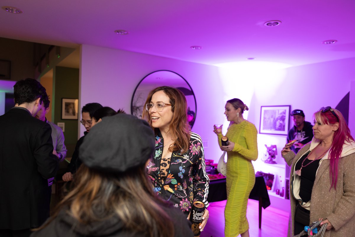 bigaxon's tweet photo. 7/ Thank you to @Kollectiff and, Head of House, 💜Yasmin Patel💜 for co-hosting the #WoWLA meetup and providing immaculate VIBEZ. ✨ https://t.co/fS6PGE09gd