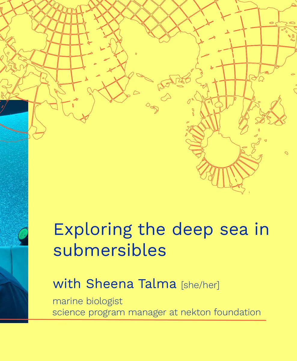 New episode w/ @sheena_talma discussing her amazing work w/ @nektonmission & @OceanDiscLeague . We discuss the relevance of human deep sea exploration for science and the Southern hemisphere, how it feels to dive in a #submersible & more. Link in thread!