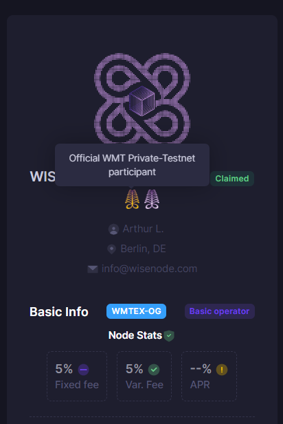 wmtexplorer's tweet photo. #WMT Mobiler our next minor Version of https://t.co/rRBTPPkQCz is live ✅🥳:
✅Added basic backend logic for public testnet data
✅Adjusted the rewards calculator
✅Added private/public Aya testnet badges to 
       EarthNodes
✅Added Testnet Explorer site with first live widgets https://t.co/vFUnaW9Gf6
