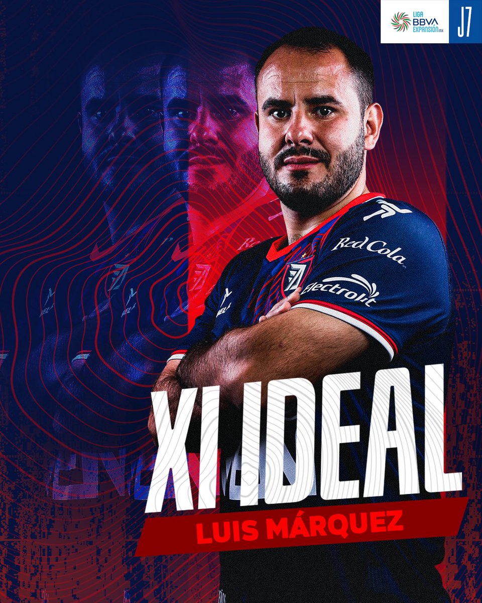 Mi <a href="/Lamq1095/">Luis Márquez</a> ayer la rompió y se ganó su lugar en el XI Ideal de la <a href="/LigaMXExpansion/">Liga BBVA Expansión MX</a> 🔥🔝

¡Cada ❤️ es un abrazo para este crack! 🫶