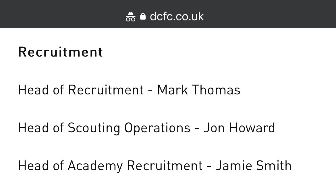 joedraper_'s tweet photo. @ground_guru @dcfcofficial @OUFCOfficial His title is Head of Recruitment and not DoF, though? https://t.co/8Szx1snG0i https://t.co/L5rzq1JJl8